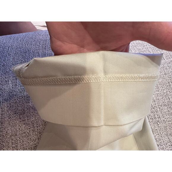 Jones New York Signature Petite Stretch Khaki Casual Pants Flat Front 10 Petite - Picture 7 of 9